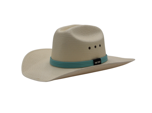 Cowboy Hat - Teal Marine Vinyl